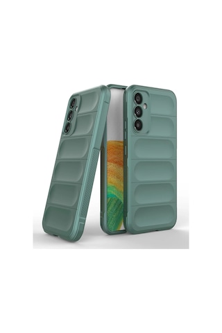 Newface - 980 - Samsung Galaxy Uyumlu A05s Kılıf Optimum Silikon - - Csmo-tex - Koyu Yeşil