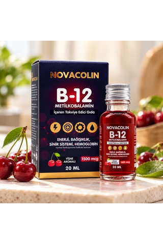 Novacolin Vitamin B12 Metilkobalamin Sprey 1500 Mcg 20 Ml