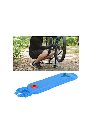 Kosona Ztto Bisiklet Zincir Ana Bağlantı Aleti: Alüminyum 4-in-1 Tamiri, Valf Çekirdeği Kaldırma, Ana Bağlantı Takma/kaldırma, Lastik Çekici - Mor Mor