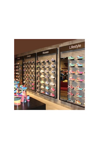 Sık Telli Tel Raf - Siyah Renkli Tel Pano Stand, Duvar Askılığı, Telefon Ve Züccaciye Raf 60x120 Cm Gri
