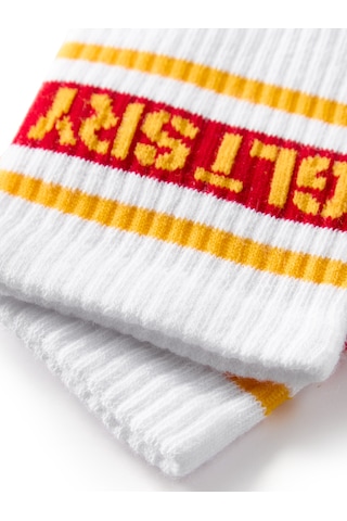 Gsstore Galatasaray Unisex Çorap K252279 Beyaz