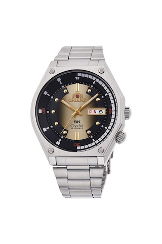 Orient Ra-aa0b01g39b Kurmalı Otomatik Çelik Gri Siyah Kadran 42 Mm Erkek Kol Saati Gri