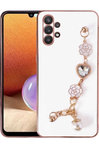 Galaxy A32 4G Kılıf El Tutamaçlı Zore Taka Silikon Kılıf