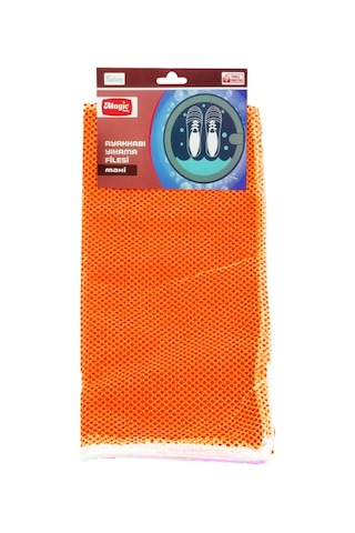 Magic Lady Ayakkabı Yıkama Filesi 40x40 Maxi Turuncu Neon Turuncu