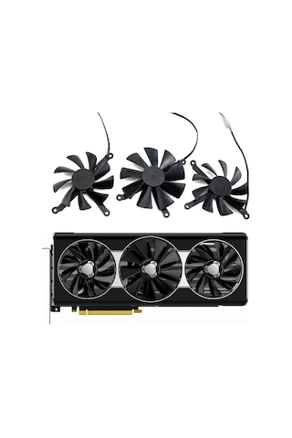 Xfx Radeon Rx 5700 Xt Thıcc Iıı Ultra Cf1015H12S 4Pin Fan