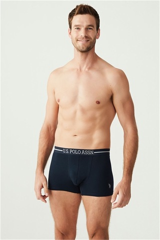 U.S. Polo Assn. U.s Polo Assn. 80306 Erkek 3 Lü Boxer-lacivert Lacivert