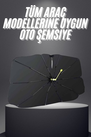 Yeni Nesil Tüm Araç Modellerine Uygun Oto Şemsiye Katlanabilir Uv Işınlarına Karşı -