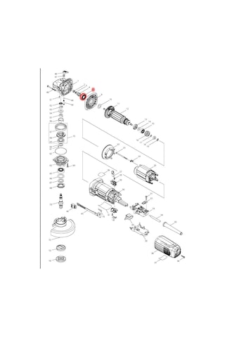Makita GA4540C Rulman 6001 Ürün Kodu 211142-7