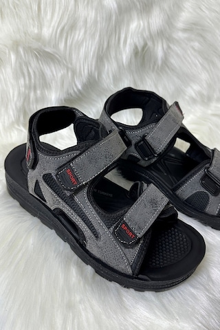 Günlük Unisex Kalın Anatomik Taban Cırtlı Ayarlanabilir Plaj Havuz Deniz Sandalet 037-337-183 Buz Gençpoli