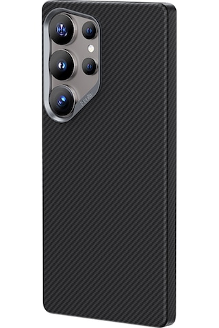 Galaxy Uyumlu S25 Ultra Kılıf Benks Magsafe Şarj Özellikli Magnetik Armorair 600d Kevlar Fiber Kapak Siyah