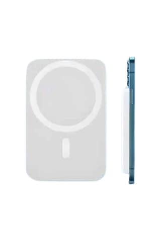 15w Magsafe Uyumlu Manyetik Kablosuz Powerbank 5000 Mah Çok Renkli