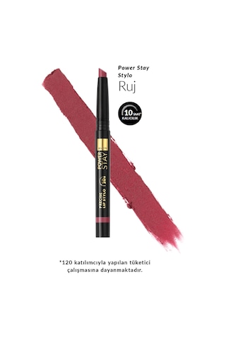 Avon Power Stay Stylo Ruj Main Character Mauve