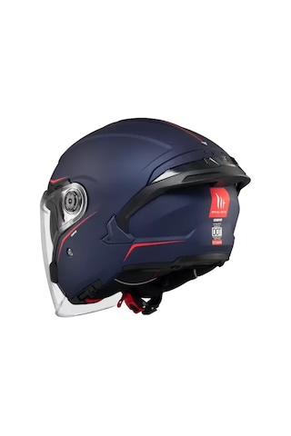 Mt Cosmo Sv Solid A7 Mavi Mat Açık Kask Mat Mavi