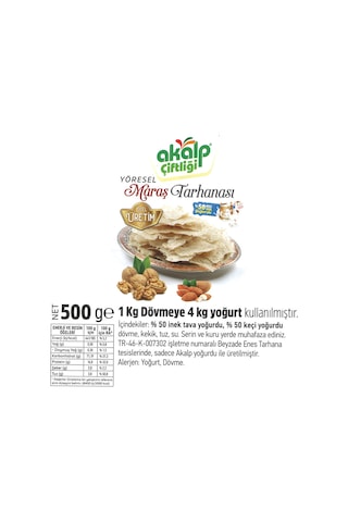 Ev Yapımı Maraş Tarhanası 500 Gr