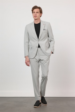 İmza Taş Rengi Kendinden Desenli Mono Yaka 6 Drop Slim Fit Takım Elbise 1001260162