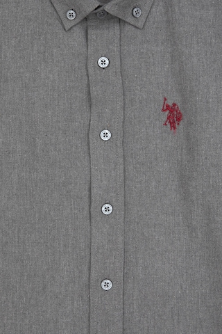 U.s. Polo Assn. Erkek Çocuk Gri Gömlek Basic 50316769-vr024 Gri