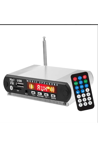 Oto Teyp Aux-kumanda - Usb - Sd - Bluetooth'lu Radyolu Çevirici Kasalı Model