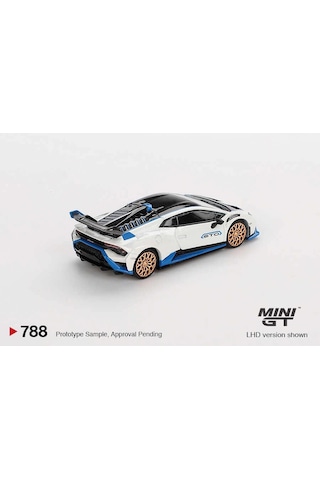 Mini Gt 1/64 Lamborghini Huracán Sto Bianco Asopo Mgt00788 Çok Renkli