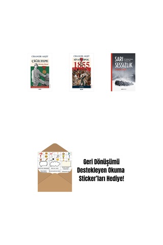 Çiğiltepe - Miralay Reşat + Sivastopol 1855 + Sarı Sessizlik + Okuma Sticker'ları