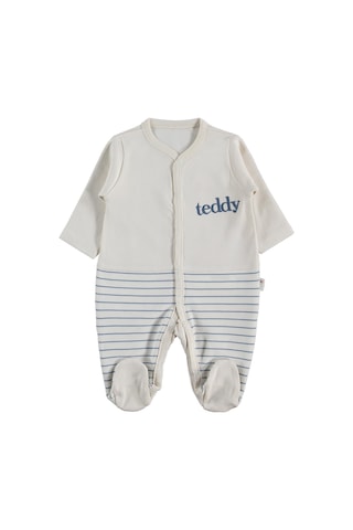 Civil Baby Teddy 6'lı 0-24 Ay Zıbın Takımları - Mavi