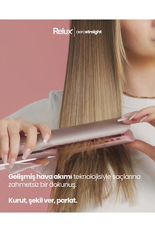 Relux Aerostraight Havalı Saç Düzleştirici Rhs9000p