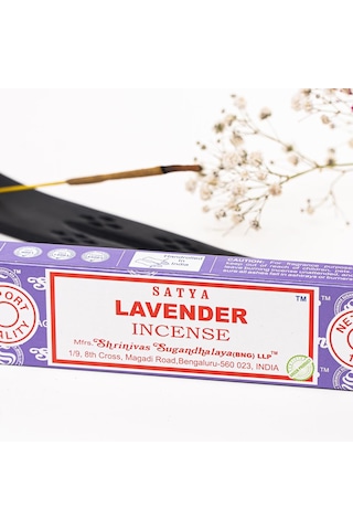 Satya Lavanta Aromalı Masala Çubuk Tütsü