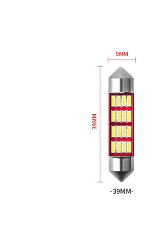 Ensadepo 39 Mm Sofit Led Canbus Iç Aydınlatma Plaka Tavan Lambası 2 Adet