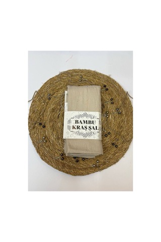 Aldaiyr Hijab Kadın Bambu Kraş Gri00114