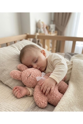 Teddy Mimi Tavşan Bebek/çocuk Uyku Arkadaşı Pembe