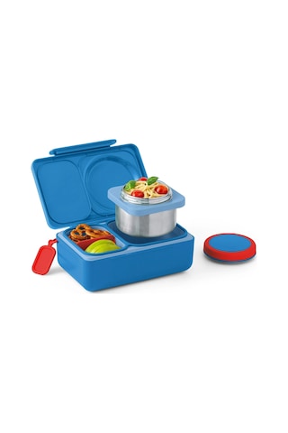 Omiebox - Up Isı Yalıtımlı 2. Nesil Kozmik Mavi Bento Yemek Kutusu Diğer