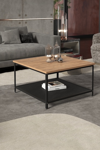 Retodesign Kare Orta Sehpa 70cm 1054