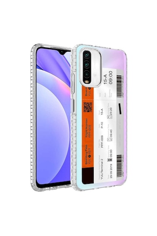 Xiaomi Redmi Note 10S Kılıf Airbag Kenarlı Renkli Desenli Elegans