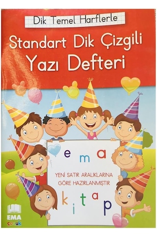 Ema Çocuk Standart Renkli Yazı Defteri 415710