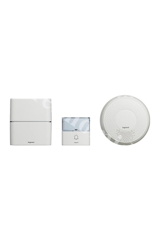 Legrand 094272 Bir Buton Iki Zil Kablosuz Zil Seti
