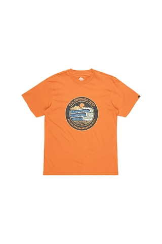 Quiksilver Ev Three Seas Ss Bakır Rengi Erkek Kısa Kol Gömlek 000000000102115109 Kahverengi