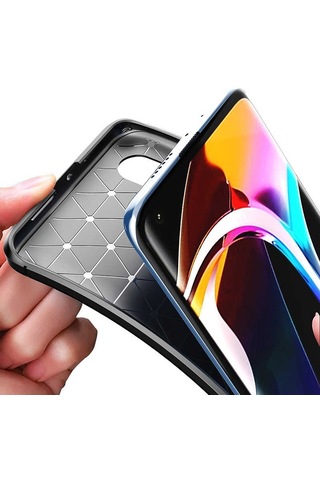 Smcase Xiaomi Mi 10 Pro Kılıf Ultra Soft Negro Karbon Silikon Siyah