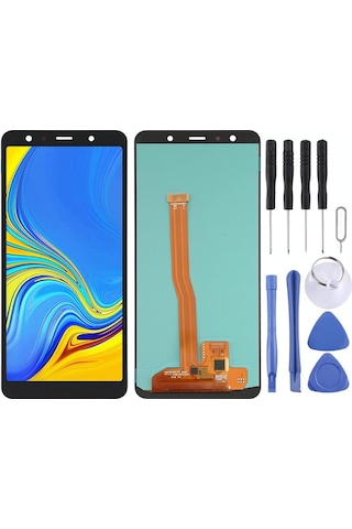 Samsung Uyumlu Galaxy A7 2018 A750 Lcd Ekran Dokunmatik Tft Çıtalı