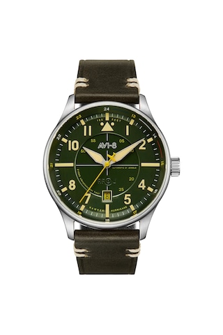 Avı-8 Hawker Hurricane Kent Av-4094-03 Otomatik Erkek Kol Saati Altın