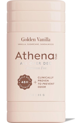 Athena Club Golden Vanilla Alüminyumsuz Tüm Vücut Stick Deodorant 85gr