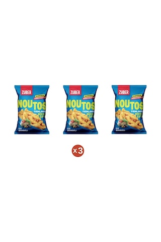 Züber Noutos Fırınlanmış Nohut Cipsi Ege Baharatları 55 G 3 Adet