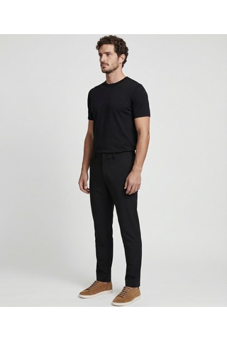 Yargıcı Straight Normal Bel Pantolon 26yepn3016x 001 Siyah