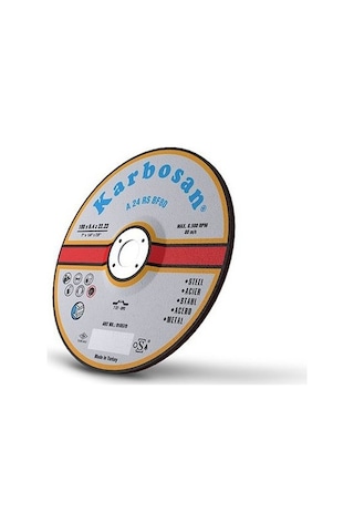 Karbosan 180 X 6 4 Metal Taşlama Taşı 10 Adet