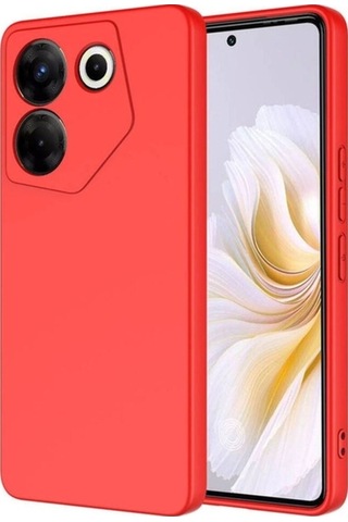 Tecno Camon 20 Pro 5g Kılıf Zore Mara Lansman Kapak Kırmızı