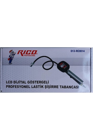 Rico Rc0014 Profesyonel Dijital Lastik Şişirme Ölçme Aleti