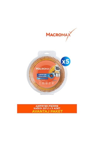 Airfryer Pişirme Kağıdı - 20'li X 5 - 100 Adet