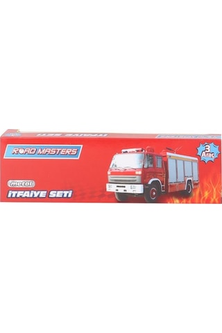 Road Master Metal Tırlı Ve Söndürücülü İtfaiye Seti