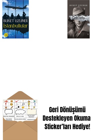 İstanbullular + Gelibolu Ciltli + Okuma Sticker'ları