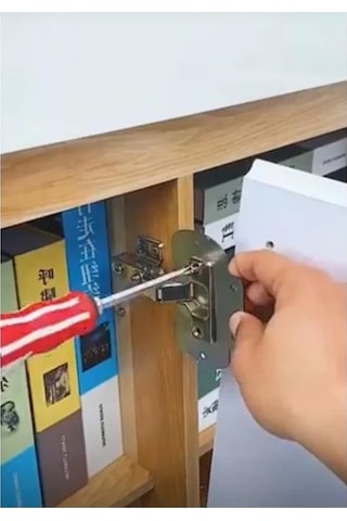 6 Adet Dolap Menteşe Tamir Sacı Seti