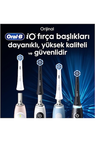 Oral-b Io Ultimate Clean Siyah Diş Fırçası Yedek Başlığı 6 Adet