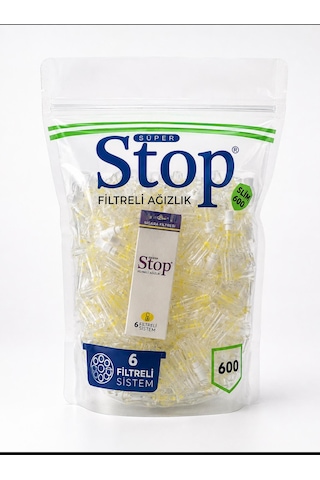 Stop Filtreli Ağızlık Slim 600'lü Poşet